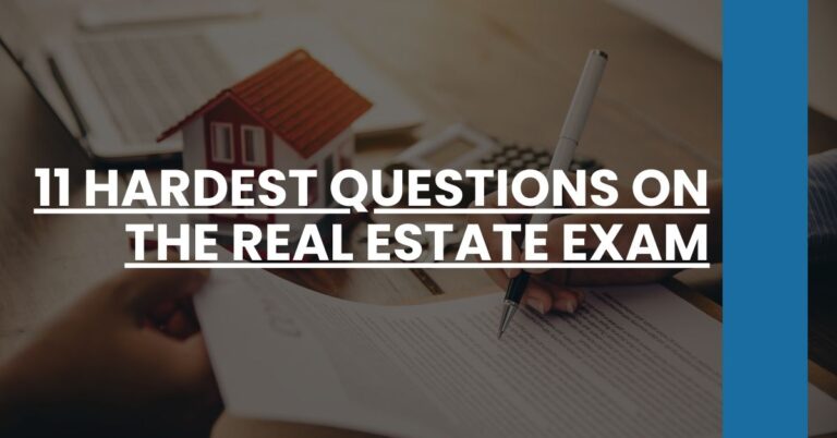 11 Hardest Questions on the Real Estate Exam Feature Image