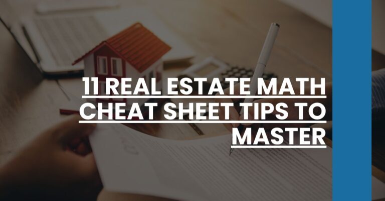 11 Real Estate Math Cheat Sheet Tips to Master Feature Image