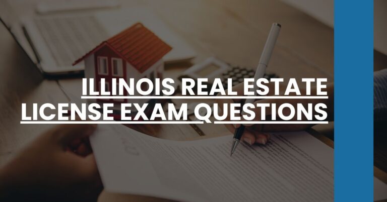 Illinois Real Estate License Exam Questions Feature Image