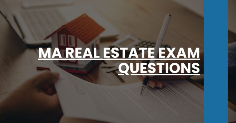 MA Real Estate Exam Questions Feature Image