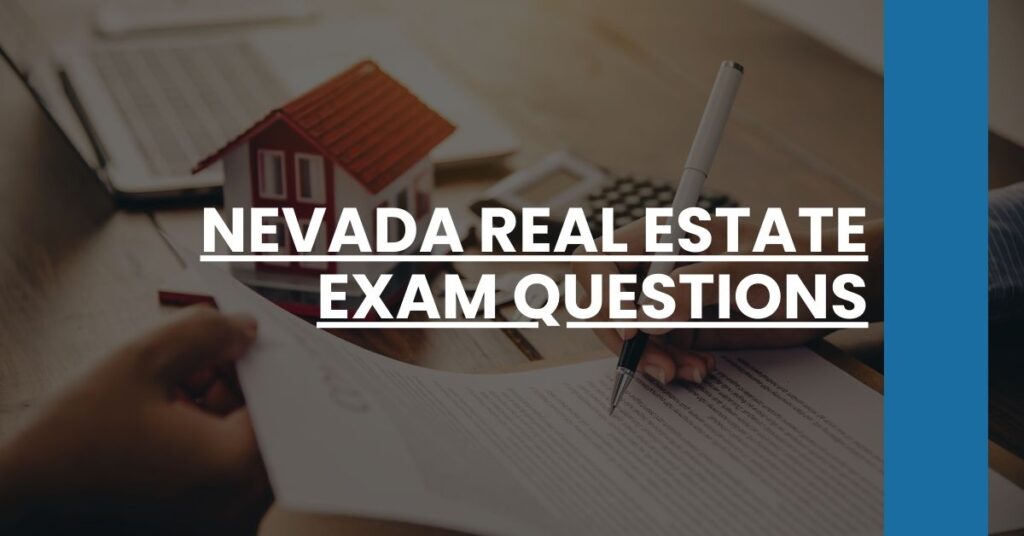 Nevada Real Estate Exam Questions Feature Image