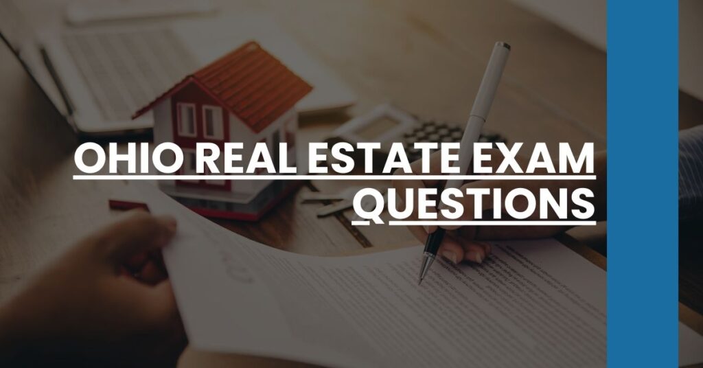 Ohio Real Estate Exam Questions Feature Image