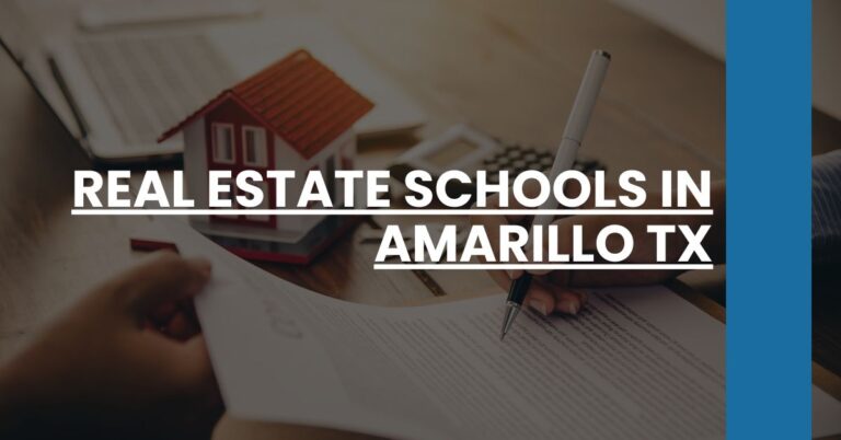 Real Estate Schools in Amarillo TX Feature Image