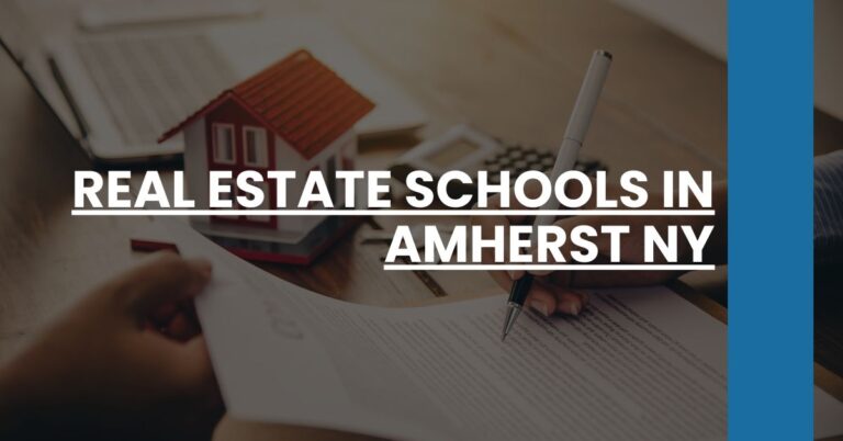 Real Estate Schools in Amherst NY Feature Image