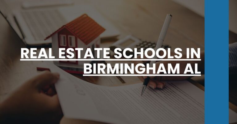 Real Estate Schools in Birmingham AL Feature Image