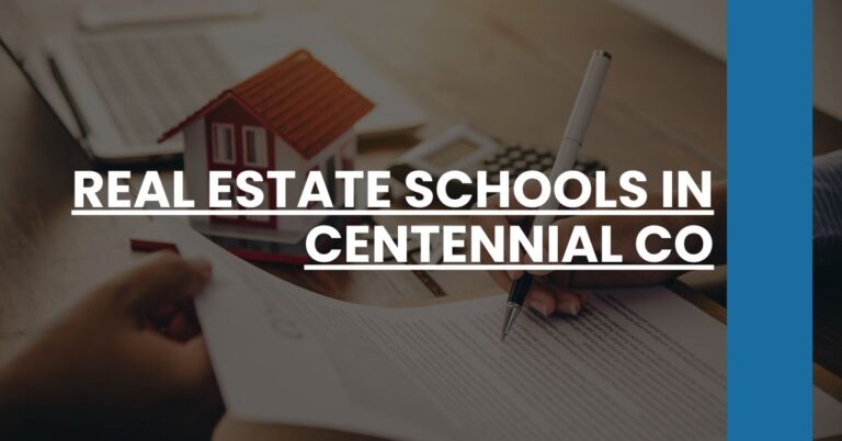 Real Estate Schools in Centennial CO Feature Image