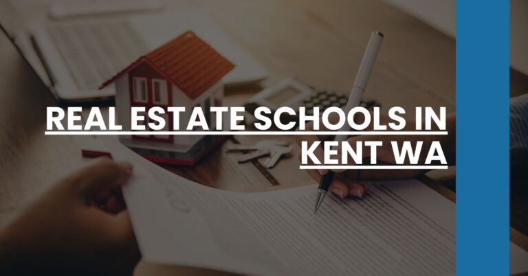 Real Estate Schools in Kent WA Feature Image