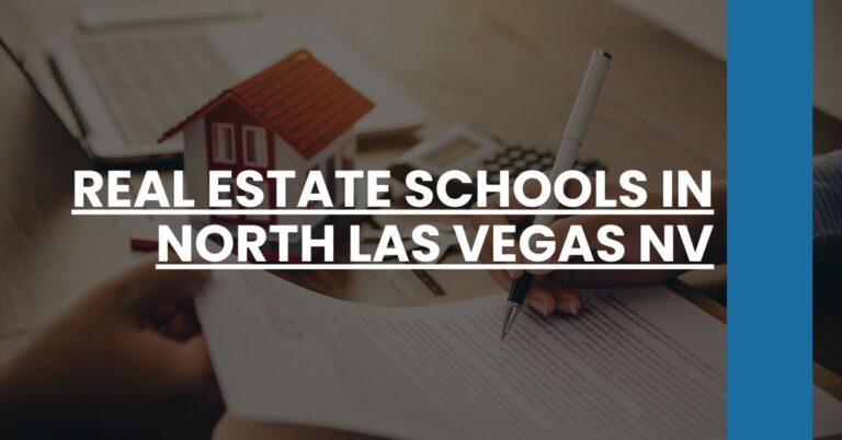 Real Estate Schools in North Las Vegas NV Feature Image