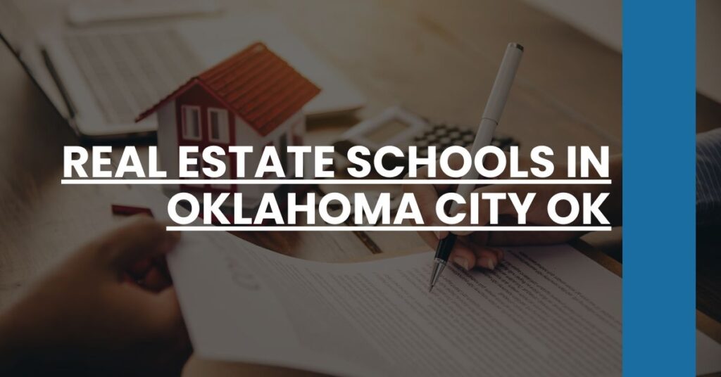 Real Estate Schools in Oklahoma City OK Feature Image