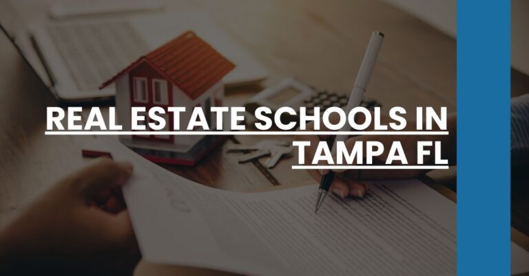 Real Estate Schools in Tampa FL Feature Image