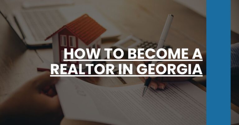 How to Become a Realtor in Georgia Feature Image