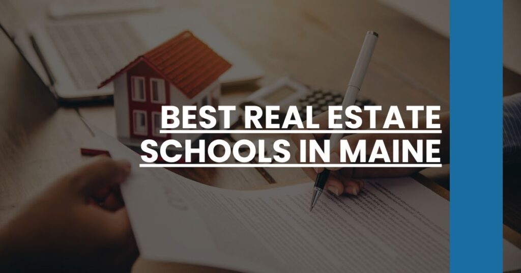 Best Real Estate Schools In Maine Feature Image