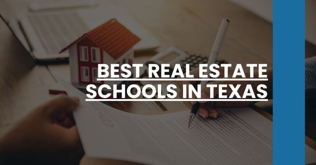 Best Real Estate Schools In Texas Feature Image