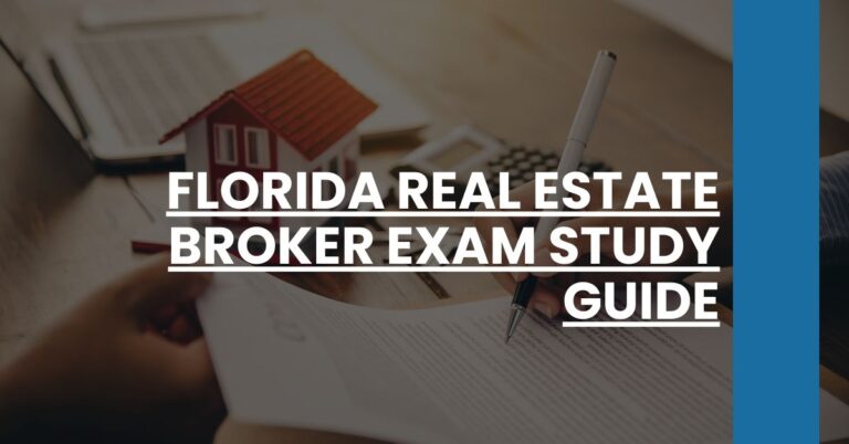 Florida Real Estate Broker Exam Study Guide Feature Image