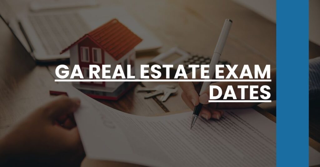 GA Real Estate Exam Dates Feature Image