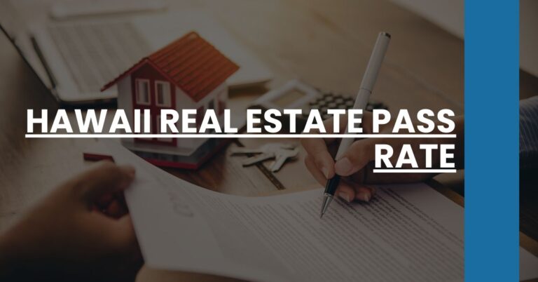 Hawaii Real Estate Pass Rate Feature Image