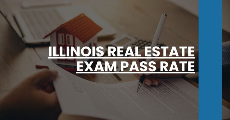 Illinois Real Estate Exam Pass Rate Feature Image