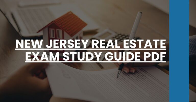 New Jersey Real Estate Exam Study Guide PDF Feature Image