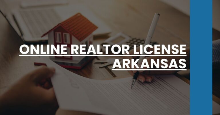 Online Realtor License Arkansas Feature Image