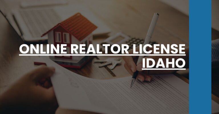 Online Realtor License Idaho Feature Image