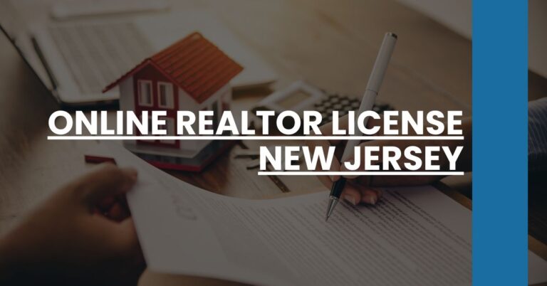 Online Realtor License New Jersey Feature Image