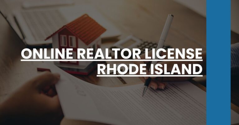 Online Realtor License Rhode Island Feature Image