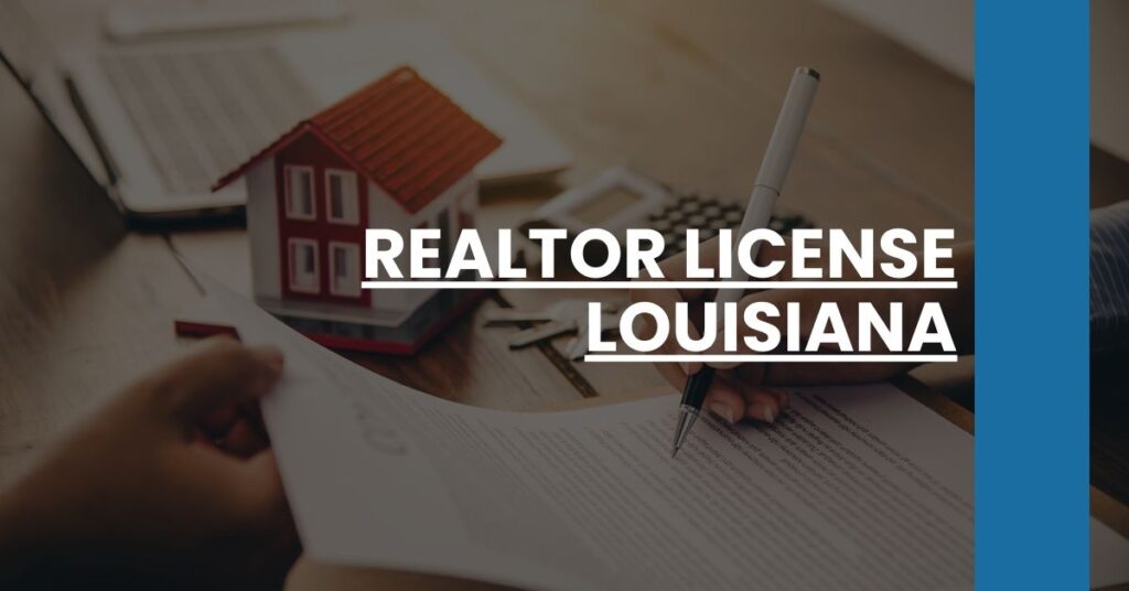 Realtor License Louisiana Feature Image