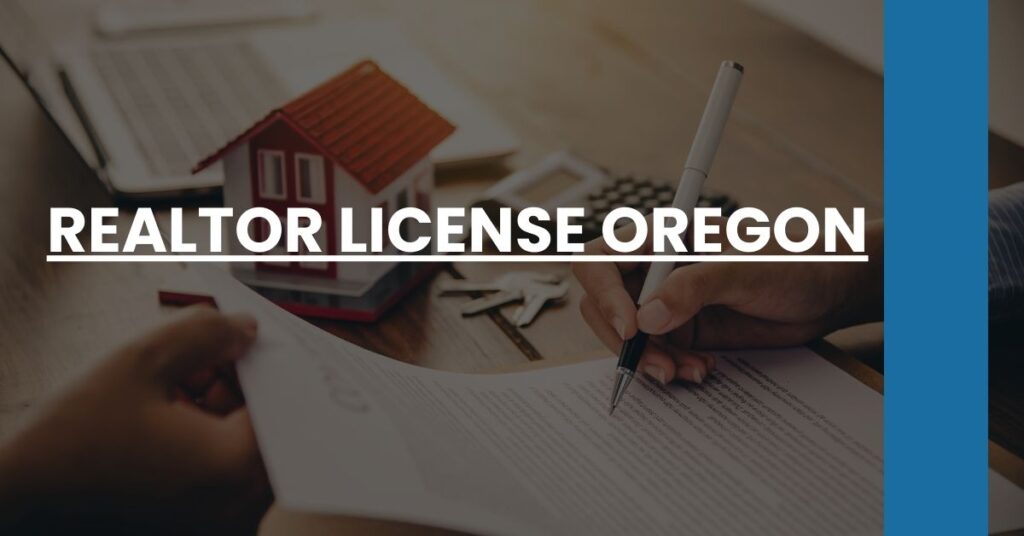 Realtor License Oregon Feature Image