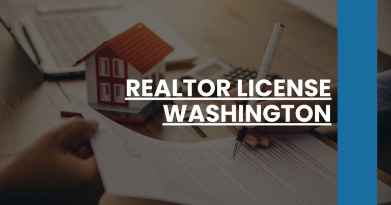 Realtor License Washington Feature Image