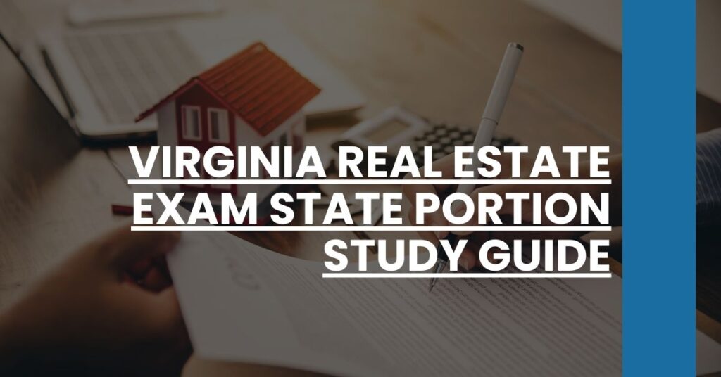 Virginia real estate exam state portion study guide Feature Image