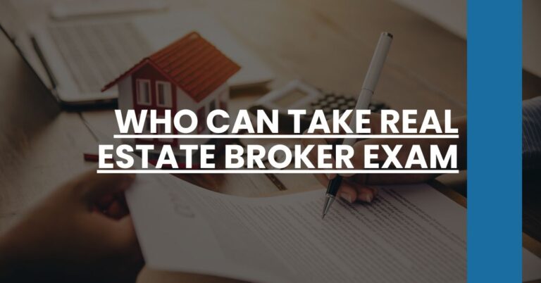 Who Can Take Real Estate Broker Exam Feature Image